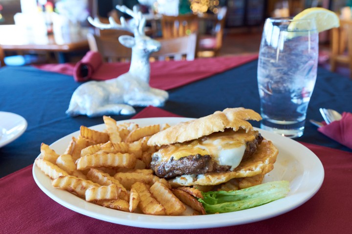 Indian Chili Burger with Cheese