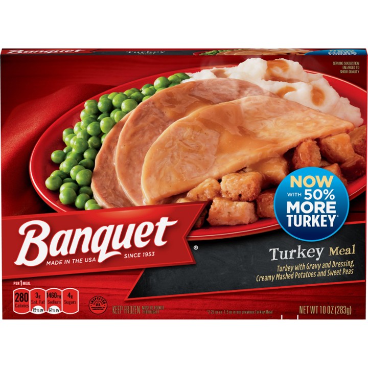 BANQUET Classic Turkey Meal, 10 OZ