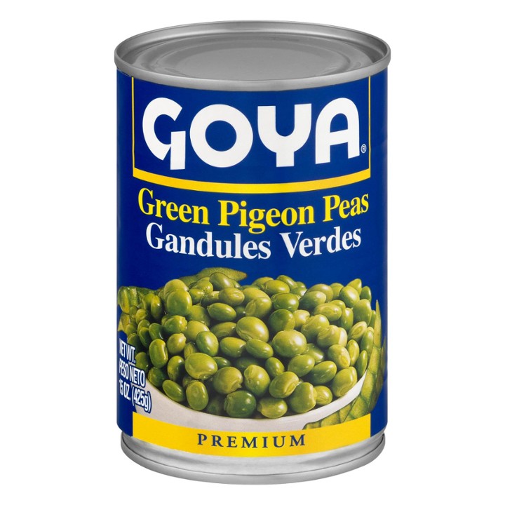Goya Green Pigeon Peas - 15 Oz