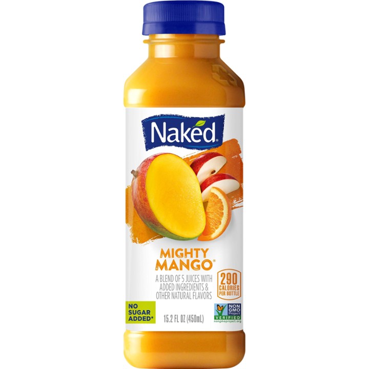 Naked Well Being Mighty Mango 100% Juice Smoothie Mighty Mango - 15.2 Ounces