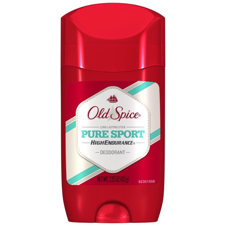 Old Spice High Endurance Deodorant  Pure Sport  2.25 Oz.