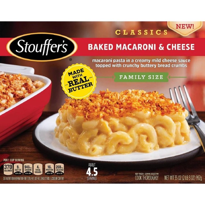 Stouffers Frozen Baked Mac and Cheese - 35oz