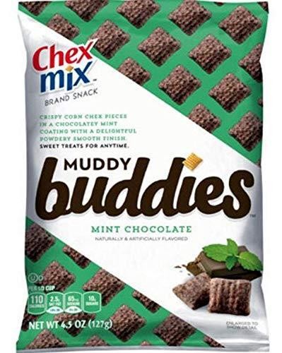 Chex Mix Muddy Buddies  Mint Chocolate  4.5 Oz Bag