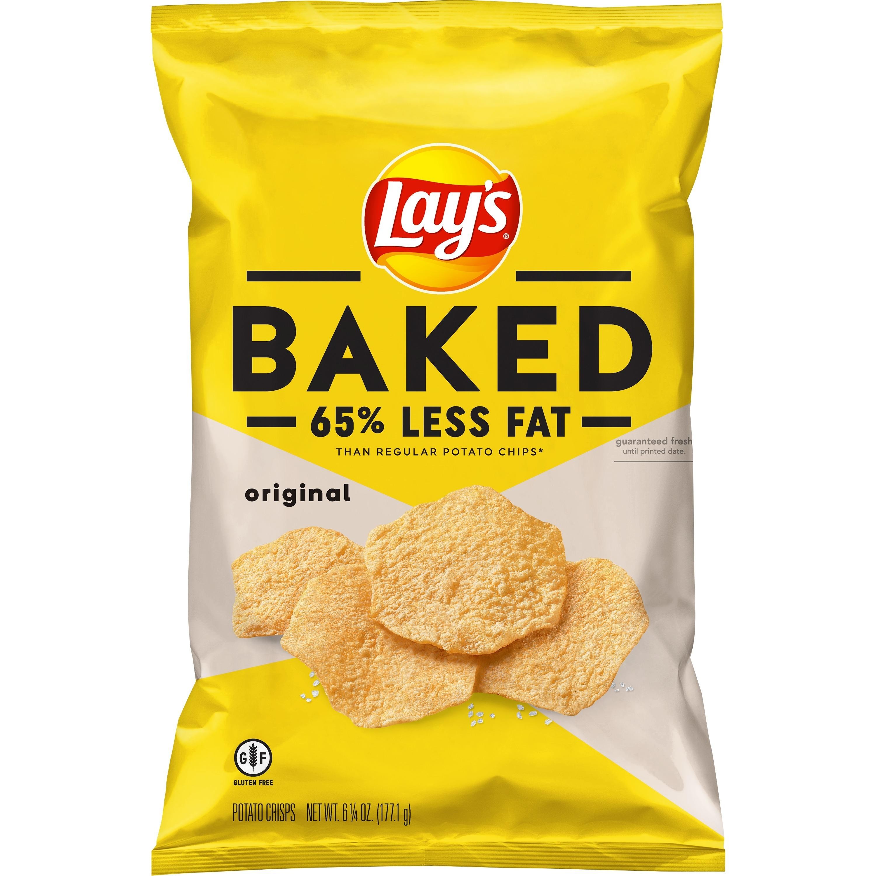 Lay S Baked Original Potato Chips  6.25 Oz Bag