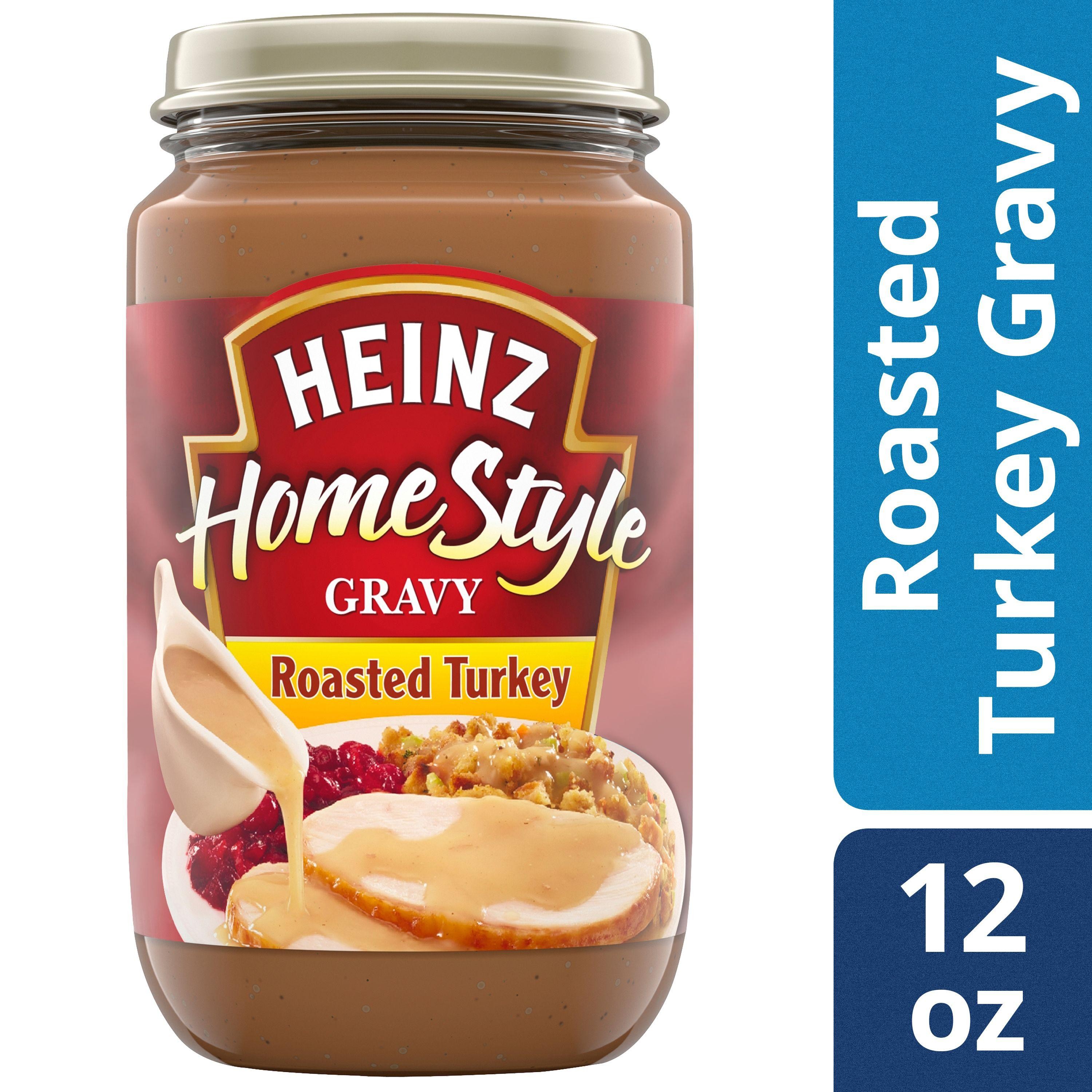 Heinz HomeStyle Roasted Turkey Gravy  12 Oz Jar