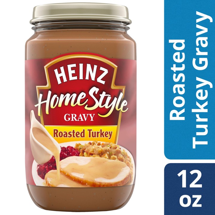 Heinz HomeStyle Roasted Turkey Gravy  12 Oz Jar