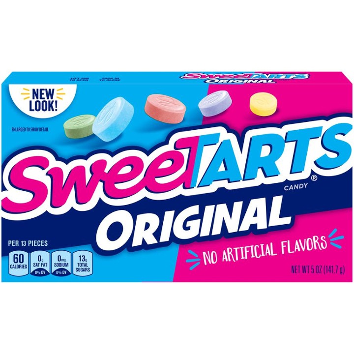 SweeTARTS Original Candy  5 Oz Theater Box