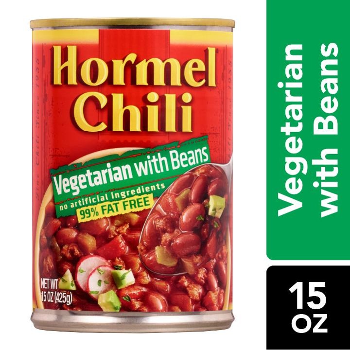 Hormel Chili Vegetarian with Beans, 15 Ounce