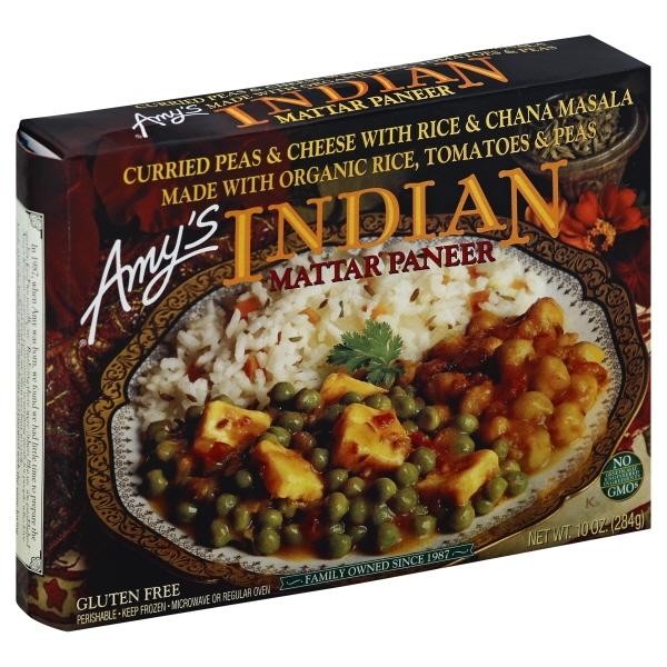 Amy's:  Indian Mattar Paneer, 10 Oz (2627609)