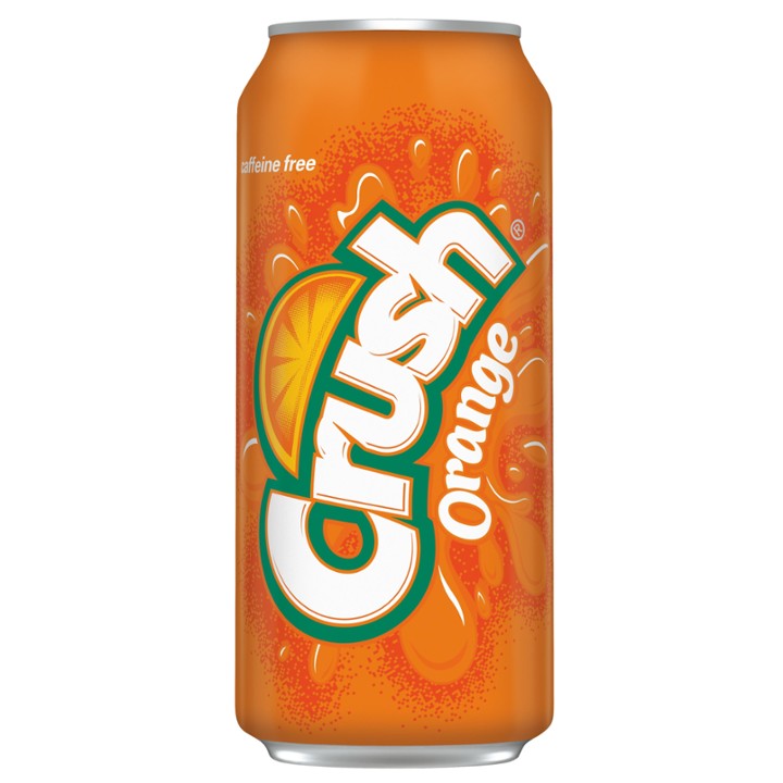 Crush Caffeine-Free Orange Soda, 16 Fl. Oz.