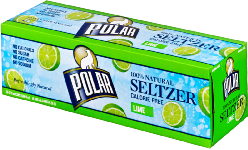 1871565 12 Fl Oz Lime Seltzer - Pack of 12