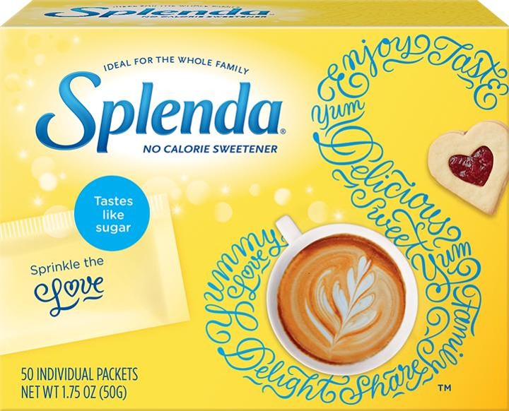 Splenda No Calorie Sweetener Packets - Packet - 0 Lb (0 Oz) - Artificial Sweetener - 1200/Carton