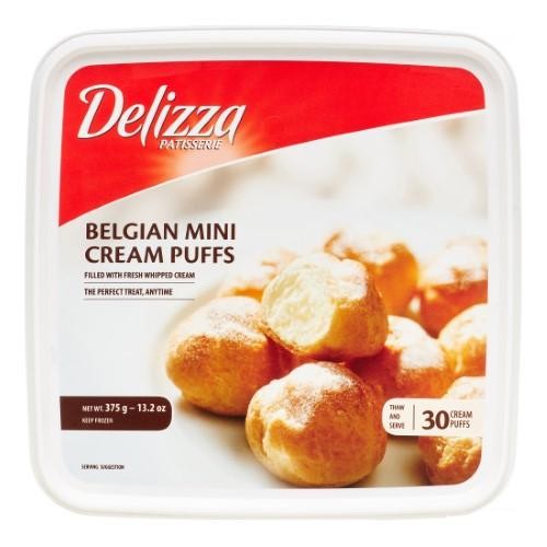 Delizza: Belgian Mini Cream Puffs, 13.20 Oz (2634580)