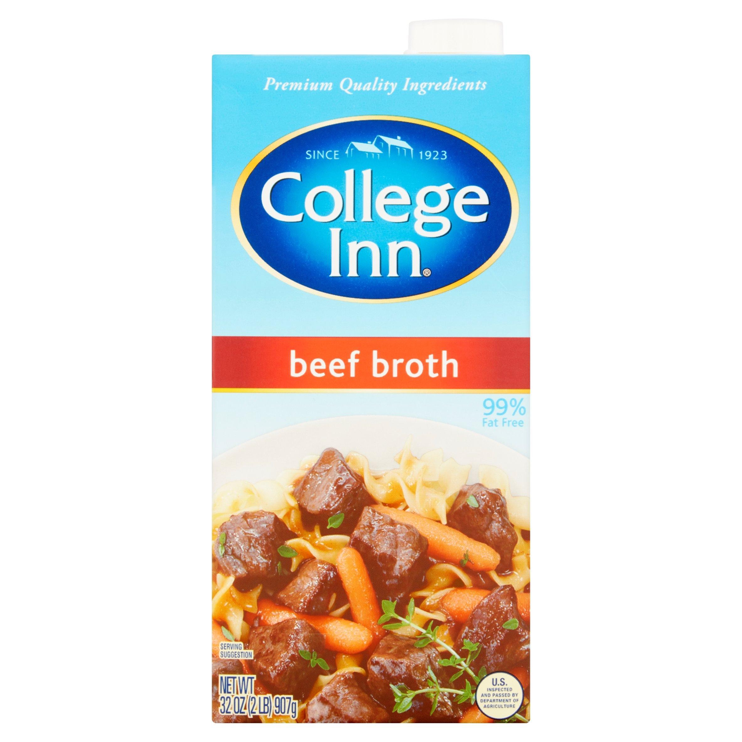 College Inn® 99% Fat Free Beef Stock 32 Oz. in Resealable Carton