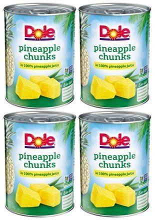 Dole Pineapple Chunks - 20.0 OZ