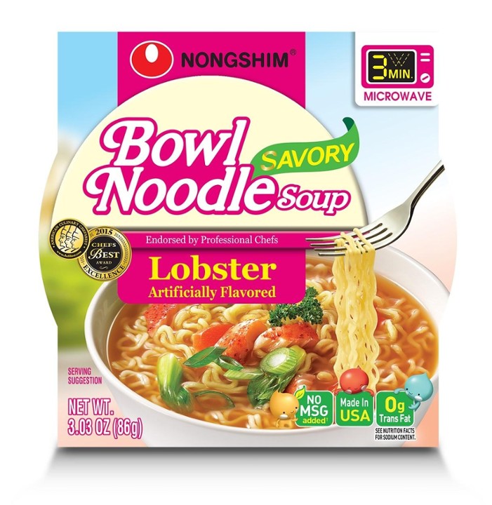 Bowl Noodles Lobster Flavor 86g