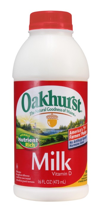 Oakhurst Vitamin D Milk, 1 Pint