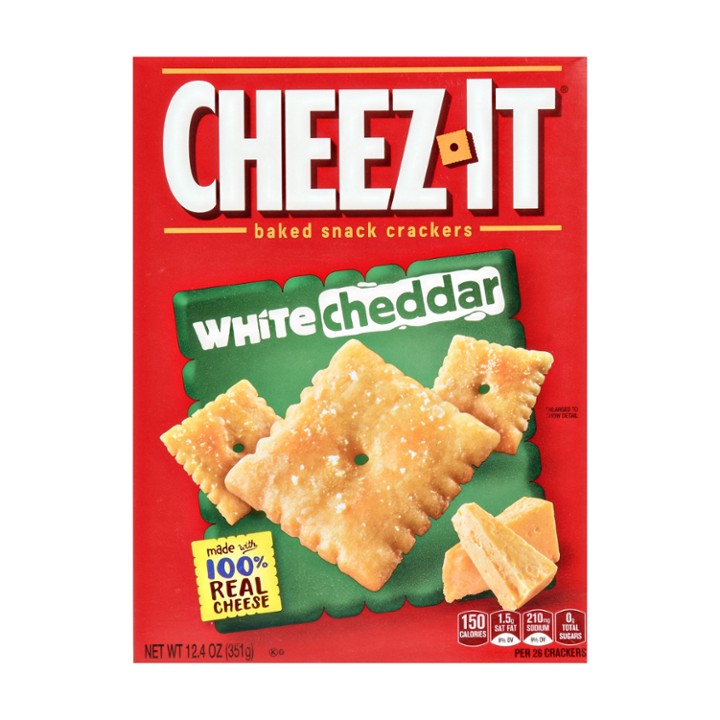 Cheez-It White Cheddar Crackers - 12.4 Oz