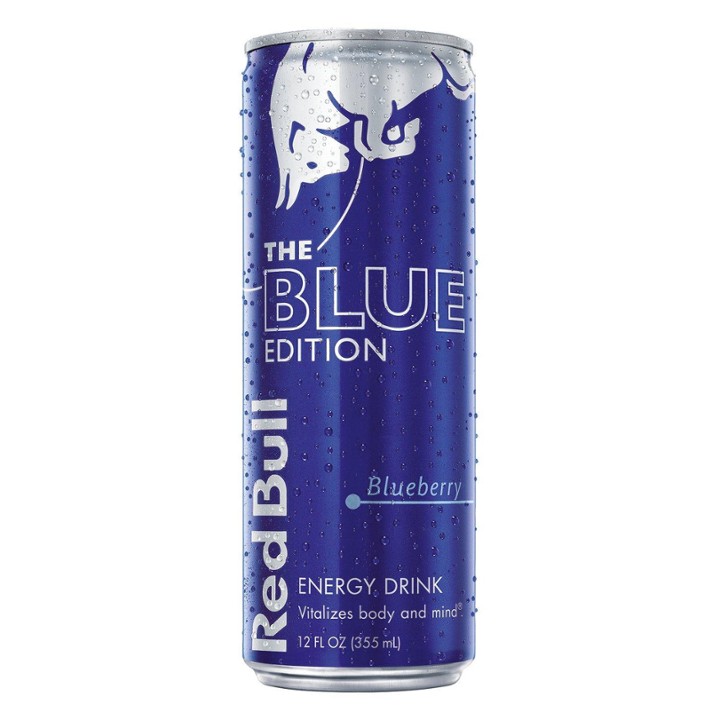 The Blue Edition Blueberry Energy Drink 12 Oz