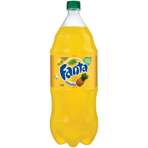 Fanta Soda, Pineapple - 67.6 Fl Oz