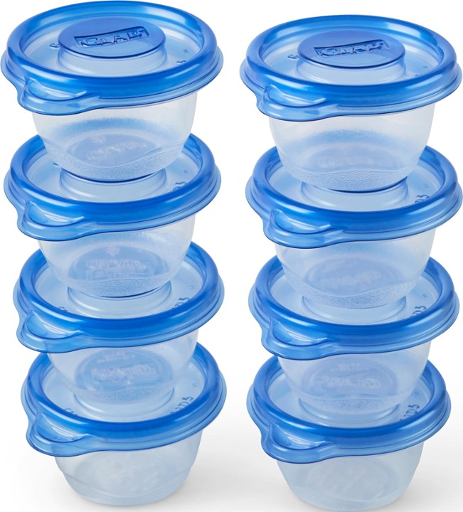 Glad 8-Count 4 Oz Mini Rounds Storage Containers