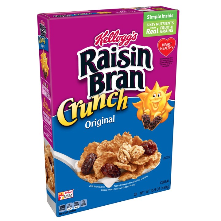 Raisin Bran Breakfast Cereal Original - 15.9 Oz