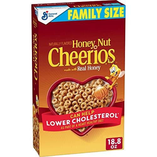 Cheerios Honey Nut Cereal Family Size - 18.8 Oz