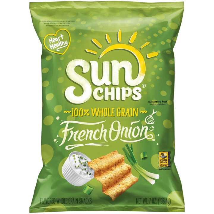 Sun Chips Multigrain Snacks, French Onion Flavored - 7 Oz