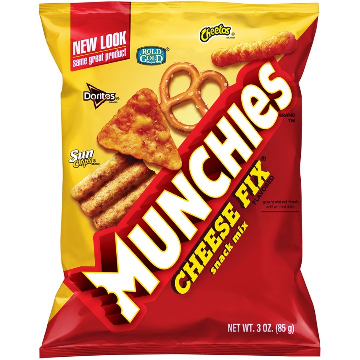 Munchies Cheese Fix Snack Mix  3 Oz Bag