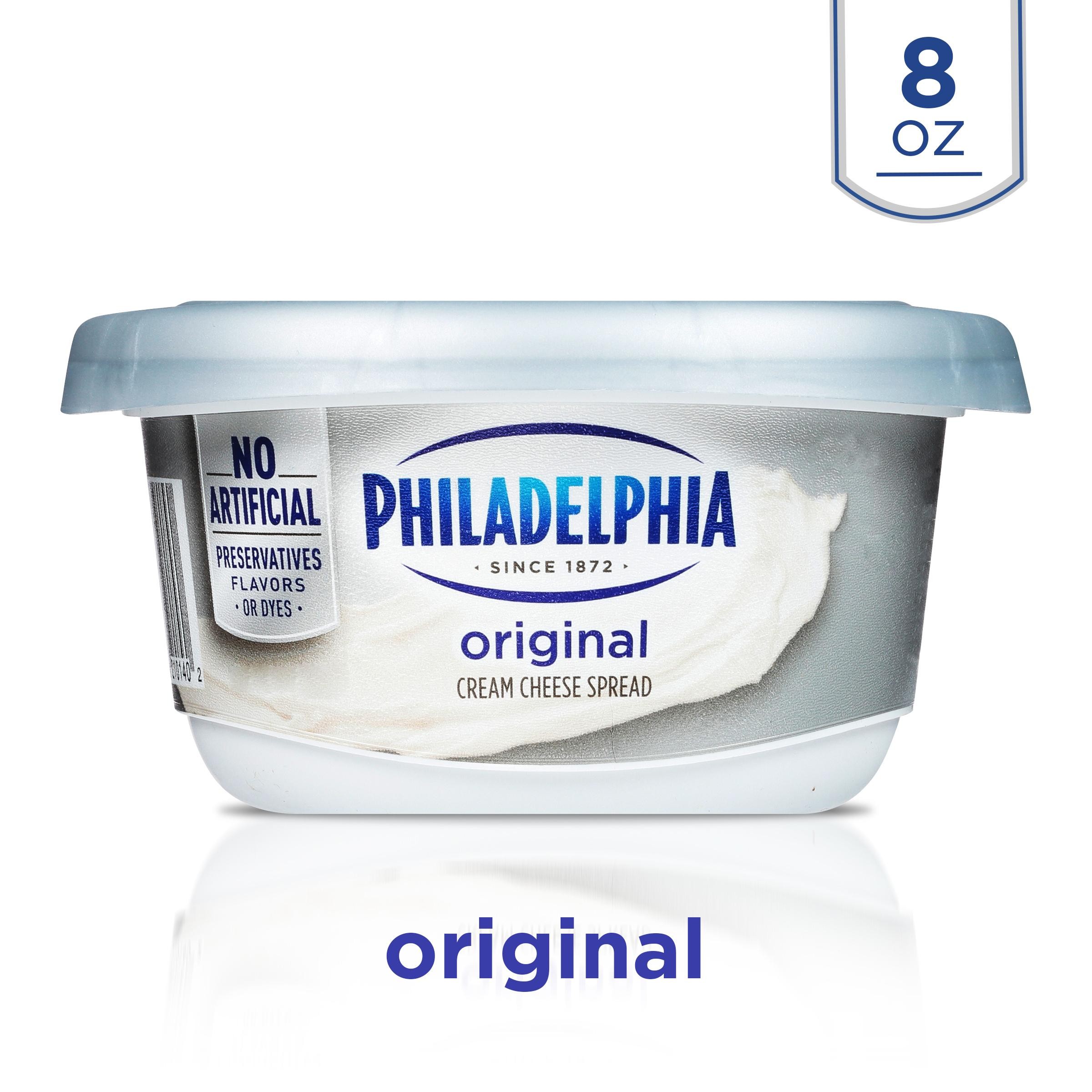 Philadelphia Original Cream Cheese Spread, Tub Original - 8.0 Oz
