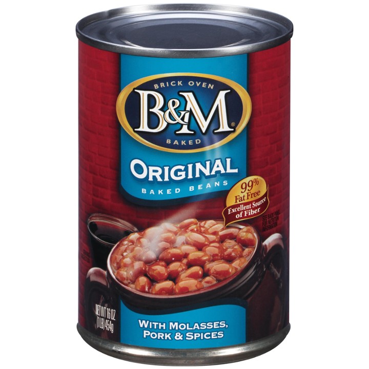 Original Baked Beans with Molasses, Pork & Spices