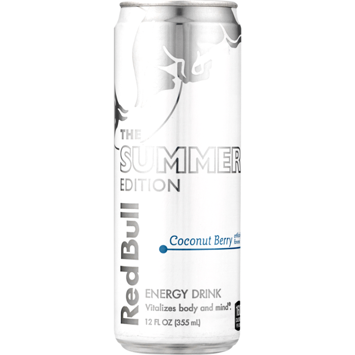 Summer Edition Coconut Berry Energy Drink 12 Oz