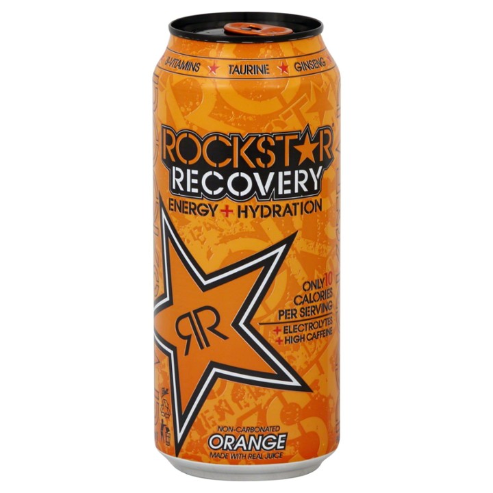 Rockstar Energy + Hydration, Orange - 16 Fl Oz
