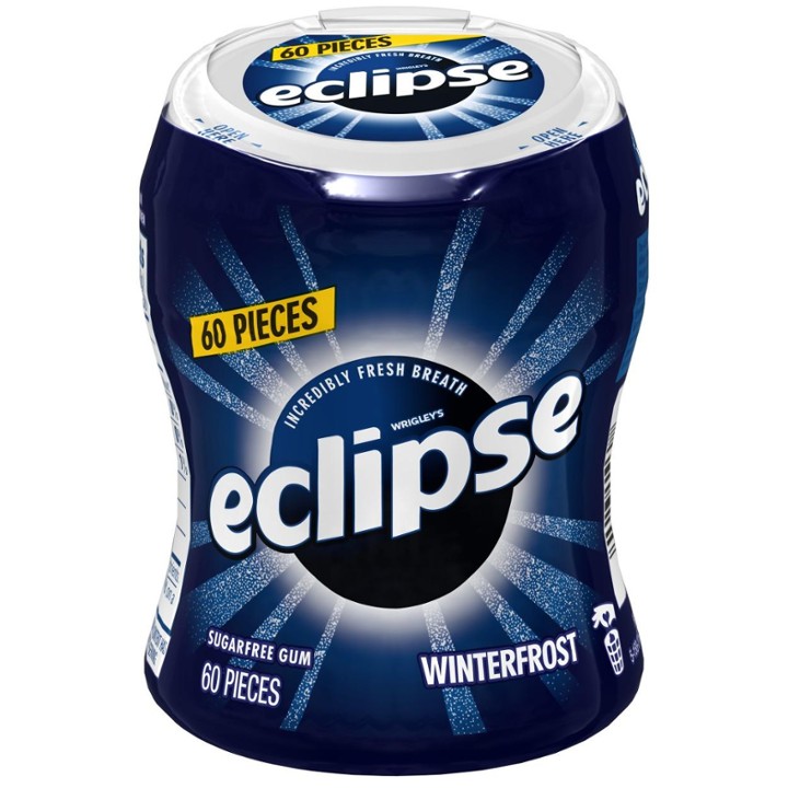 Eclipse Sugarfree Gum Winterfrost - 60.0 Ea