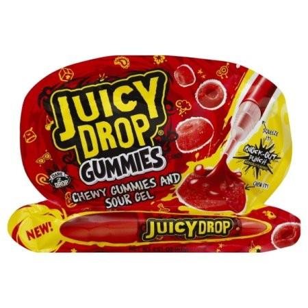 Juicy Drop Gummies Candy  Sweet Gummies & Sour Gel Pen  2.01 Oz