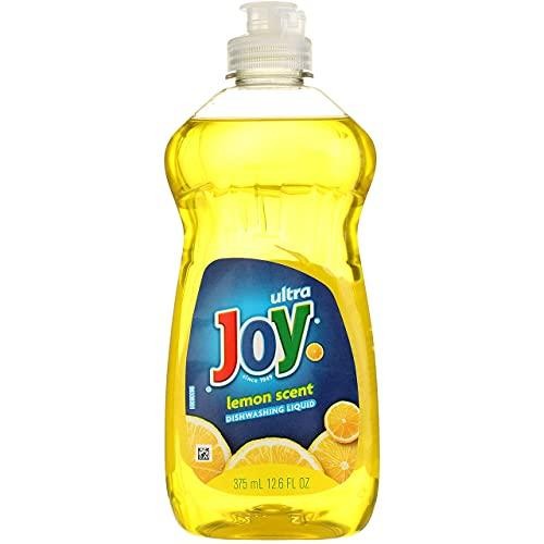 Joy Ultra Dishwashing Liquid, Lemon Scent 12.60 Oz (Pack of 2)
