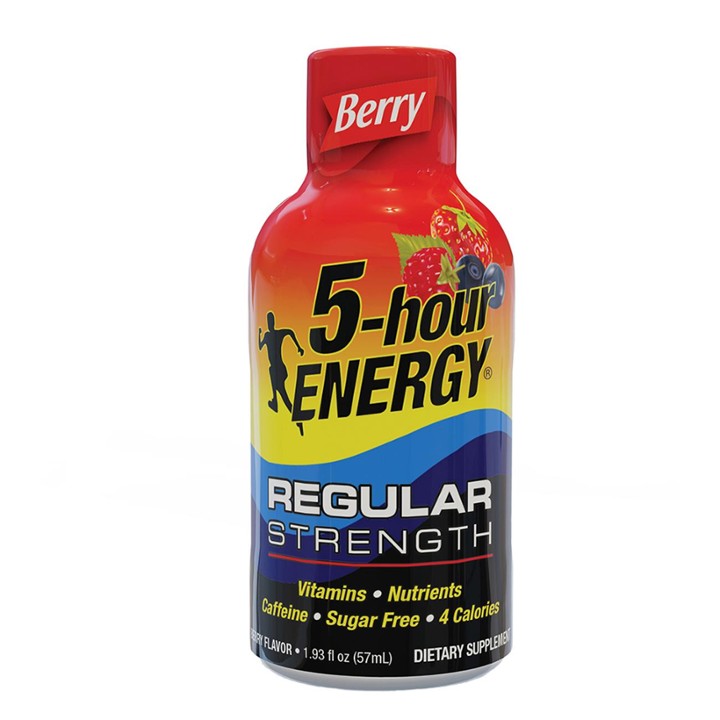 5 Hour Energy 5-hour ENERGY Shot, Regular Strength, Berry, 1.93 Oz