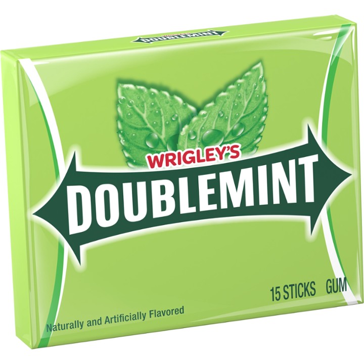 Doublemint Classic/Fresh Chewing Gum 15 Pc