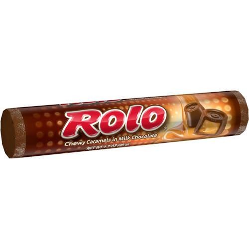 Rolo Candy, Gluten Free, Roll Creamy Caramels Wrapped in Rich Chocolate - 1.7 Oz