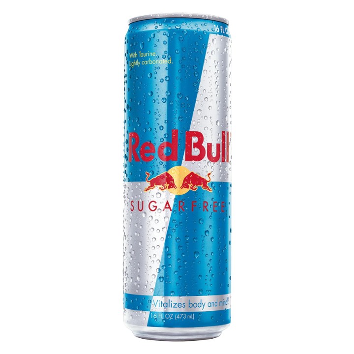 Red Bull Energy Drink Sugar Free - 16.0 Oz