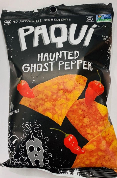 Paqui Haunted Ghost Pepper Chips - 2.0 Oz