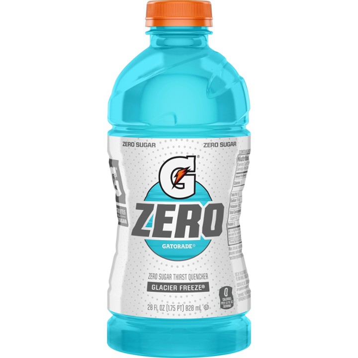 Gatorade Thirst Quencher, Zero Sugar, Glacier Freeze Glacier Freeze - 28.0 Fl Oz