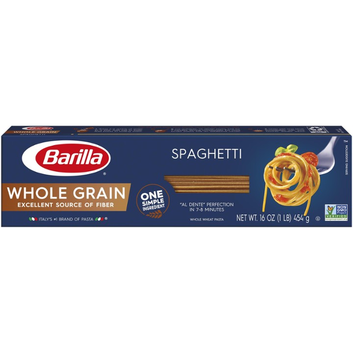 Barilla® Whole Grain Spaghetti Pasta 16 Oz. Box