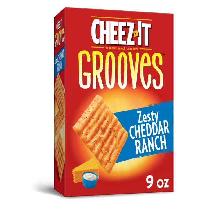 Cheez-It Grooves Zesty Cheddar Ranch