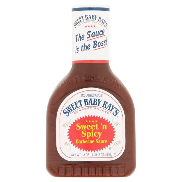 Sweet Baby Ray's Barbecue Sauce, Sweet 'n Spicy - 18.0 Oz