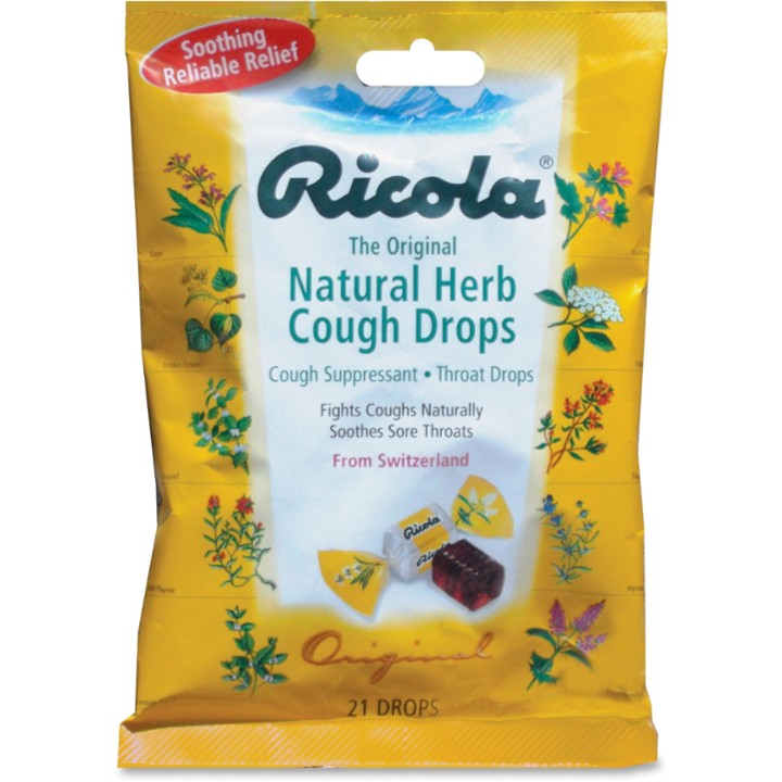 Ricola Original Herb Cough Drops  21 Count