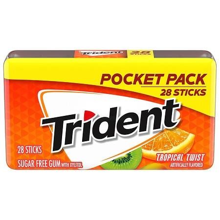 Trident Tropical Pocket Pack - 28.0 Ea