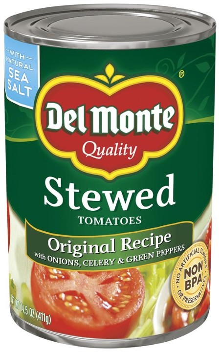 (4 Pack) Del Monte Stewed Tomatoes Original Recipe, 14.5 Oz