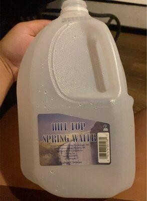 Hill Top Spring Water gallon