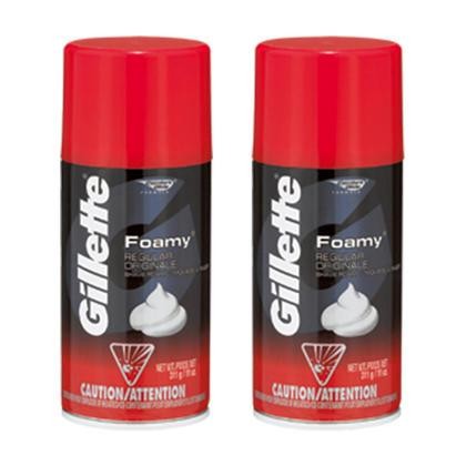 Gillette Foamy Classic Shave Foam for Men  Original Scent  11 Oz